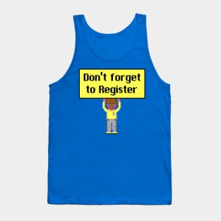 Register Shareware Guy Tank Top